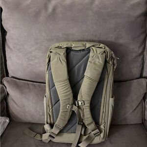 Men's Olive Green Tactical Backpack with Padded Straps